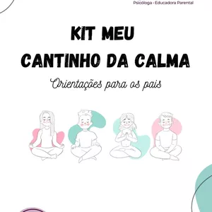 Imagem de capa para o Ebook  KIT Meu Cantinho da calma