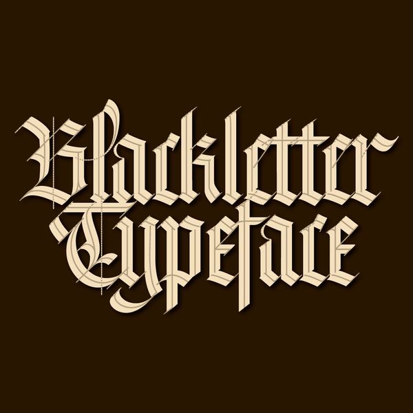 Gothic Style Textura Quadrata Typeface Font Jackson Alves Learn A New Skill Software Downloadable Programs Hotmart