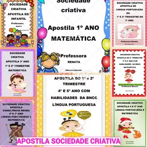 Imagem de capa para o Ebook COMBO  MAIS DE 500 PÁGINAS -09 APOSTILAS COM O COD. DA BNCC 1º ANO MATEMÁTICA. 3º LÍNGUA PORTUGUESA , 4º E 5º ANO LÍNGUA PORTUGUESA E MATEMÁTICA, (AUTISMO OU EDUCAÇÃO INFANTIL OPÇÃO DE ESCOLHA ) AS 9 APOSTILAS ESTÃO  EM PDF.