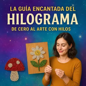Imagen de portada para Ebook La Guía Encantada del Hilograma – De Cero al Arte con Hilos