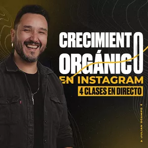 Imagen de portada para Curso online Cómo Crecer Orgánicamente en Instagram