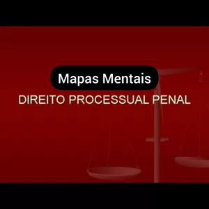 Imagem de capa para o Ebook Direito Processual Penal - Mapas Mentais