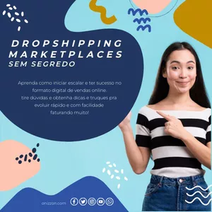 Imagem de capa para o Curso online CURSO BÁSICO MARKETPLACE E DROPSHIPPING (ao vivo).
