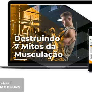 Imagem de capa para o Ebook Destruindo 7 Mitos da Musculação