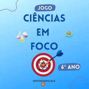 Imagem de capa para o Ebook Jogo Ciência em Foco - 6º ano