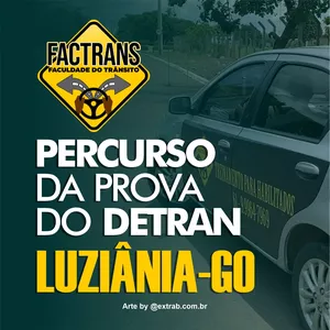 Imagem do curso Percurso de prova do Detran- Luziânia go.