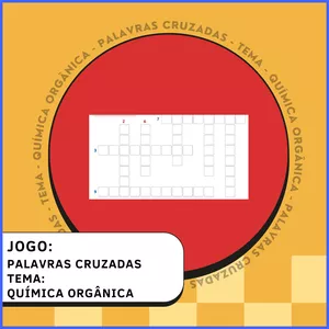 Imagem de capa para o Curso online Jogo de Química - Palavras Cruzadas - Tema Química Orgânica - Formato PDF