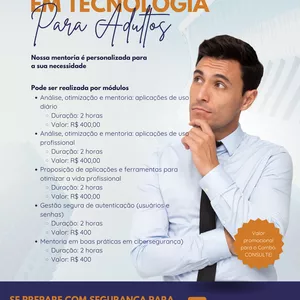 Imagem de capa para o Serviço online Capacitação em Tecnologia para Adultos