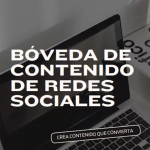 Imagen de portada para Curso online Boveda de Contenido para redes sociales