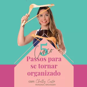 Imagem de capa para o Ebook 5 passos para se tornar ORGANIZADO!