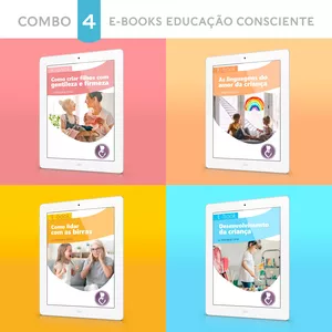 Imagem principal do produto Combo de 4 E-books Educação Consciente