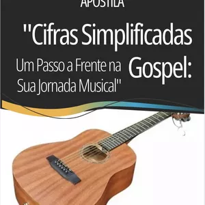 Imagem de capa para o Ebook Cifras Simplificadas Gospel