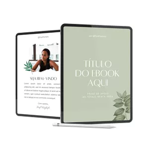 Imagem de capa para o Curso online Ebook Editável @PostPerfeito [#02 Foliage]