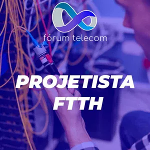 Imagem de capa para o Curso online Projetista FTTH