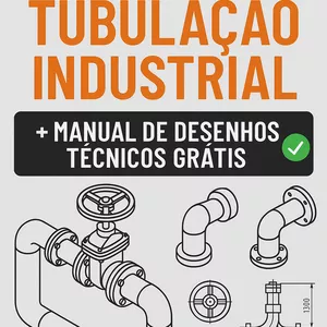Imagem de capa para o Ebook Guia de tubulação industrial 