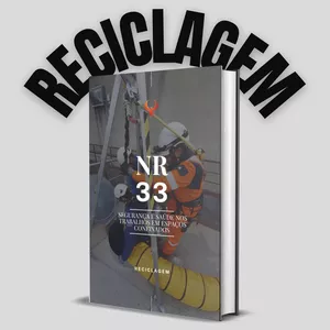 Imagem de capa para o Ebook Curso de NR 33 - Espaço Confinado (Reciclagem)