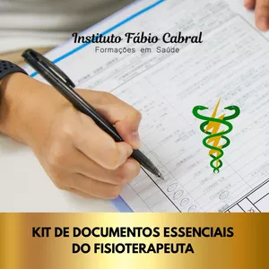 KIT DE DOCUMENTOS ESSENCIAIS DO FISIOTERAPEUTA
