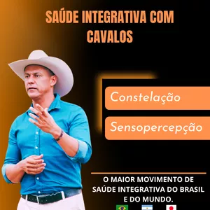 Imagem de capa para o Curso online Saúde Integrativa com Cavalos