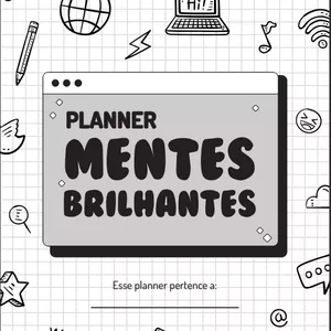 Imagem de capa para o Ebook PLANNER MENTES BRILHANTES ADOLESCENTES (a partir dos 12 anos)
