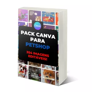 Imagem de capa para o Curso online Pack Canva para Petshops