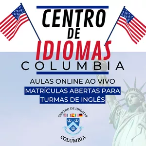 Imagem de capa para o Curso online COLUMBIA IDIOMAS - CURSO DE INGLÊS (13 MESES)
