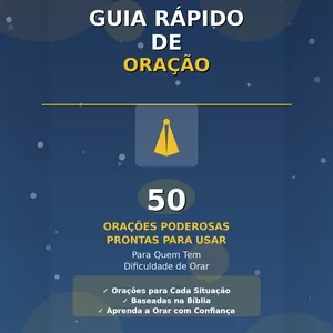 Imagem de capa para o Ebook Guia De Oração 