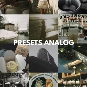 Imagem de capa para o Ebook PRESET ANALOG - @reislarix