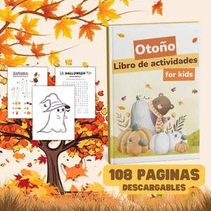 Imagen de portada para Ebook Libro de actividades de otoño para niños 