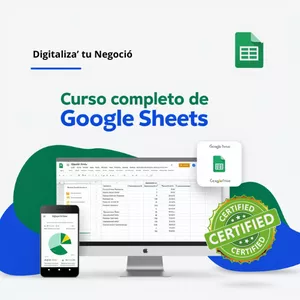 Imagen de portada para Curso online Digitalización de la Gestión Empresarial con Google Sheets