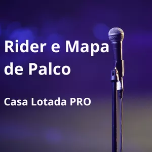 Imagem de capa para o Ebook Gabarito Profissional de Rider de Palco da Casa Lotada PRO