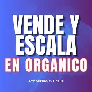 Imagen de portada para Curso online Vende y escala en organico con productos digitales