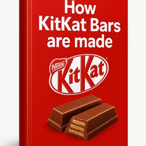 Cover image for Ebook How Kitkat Bars are Made?