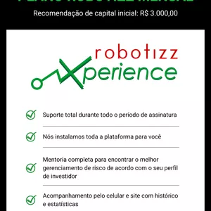 Imagem de capa para o Curso online Robotizz Xperience Mensal