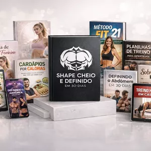 Imagem de capa para o Ebook Método - Shape Cheio e Definido em 30 Dias