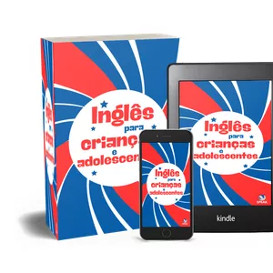 Imagem de capa para o Ebook Inglês para Crianças e Adolescentes
