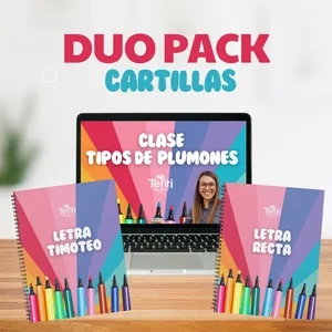 Imagen de portada para Curso online Dúo Pack: "Cartillas de Letra Recta y&nbsp;Timoteo"