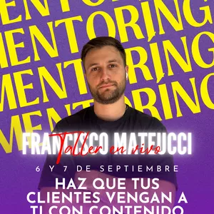 Imagen de portada para Curso online Taller en VIVO - Haz que tus clientes vengan a ti y no que tu vayas detrás de ellos