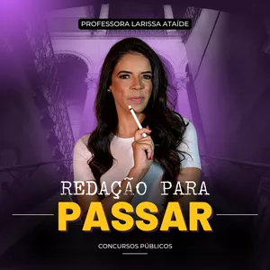Imagem de capa para o Curso online REDAÇÃO PARA PASSAR (CONCURSOS)