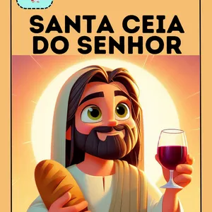 Imagem de capa para o Ebook Santa Ceia