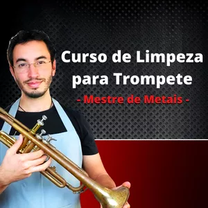 Imagem de capa para o Curso online Mestre de Metais - Curso de Limpeza Básica para Trompete