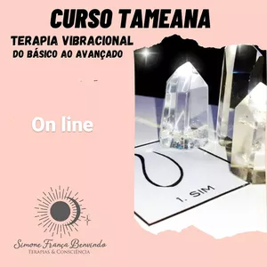 Imagem de capa para o Evento online Curso Tameana Terapia Vibracional - do básico ao avançado