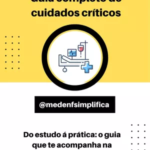 Imagem de capa para o Ebook Guia completo de cuidados críticos