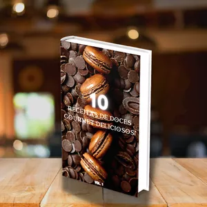 Imagem de capa para o Ebook 10 receitas de doces gourmet deliciosos!