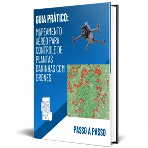 Imagem de capa para o Ebook Guia Prático: Mapeamento Aéreo para Controle de Plantas Daninhas  com Drones