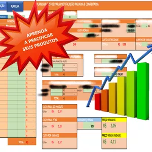 Imagem do curso PLANILHA DE PRECIFICAÇÃO E CUSTOS PARA PADARIA E CONFEITARIA