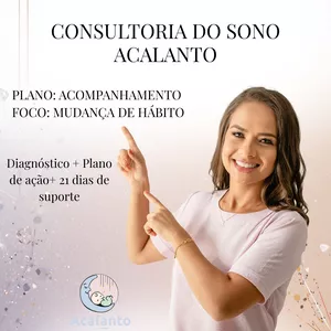 Imagem de capa para o Serviço online CONSULTORIA DO SONO ACALANTO - PLANO PREMIUM