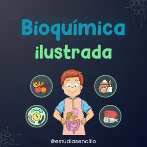 Imagen de portada para Curso online - Resumen ilustrado de Bioquímica {Acceso permanente}