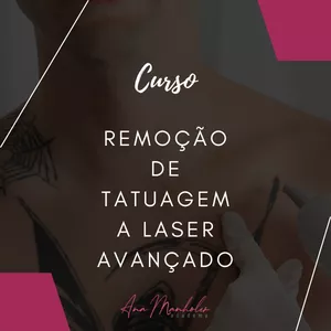 Imagem de capa para o Curso online Curso Avançado - Remoção de Micropigmentação e Tatuagem 