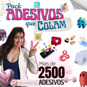 Imagem do curso Pack Adesivos que Colam