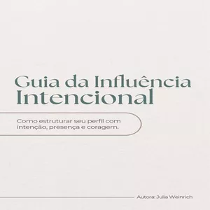 Imagem de capa para o Ebook GUIA DA INFLUÊNCIA INTENCIONAL